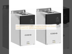4kw 0.75 Kw Vfd चर आवृत्ति इन्वर्टर टॉर्क नियंत्रण और CLVC 0.01% गति विनियमन के साथ