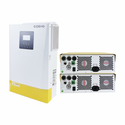 5.5kW 230V Hybrid Inverter Mppt Pure Sine Wave Single Phase MPPT 120V-450V Auto Sensing