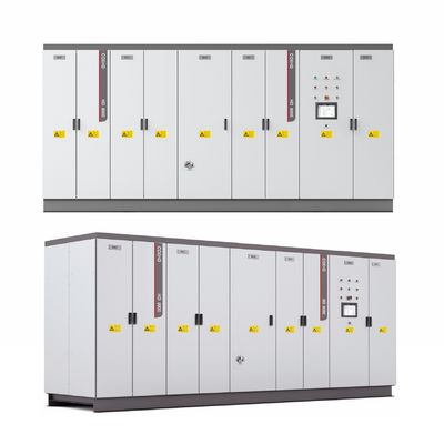Medium-Voltage Inverter HMI 15.6 Inch Industrial Touch Screen Overload Curve 120% Rated Current 60s ≥99% System Efficiency
