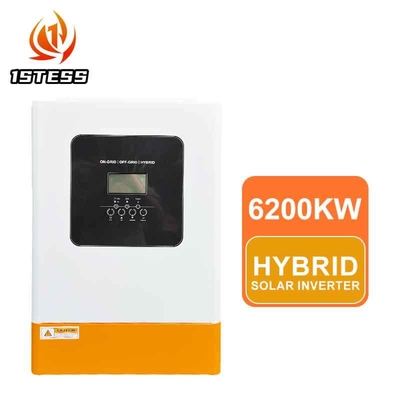 6.2KW Single Phase Inverter 48VDC High Voltage MPPT Pure Sine Wave Self Consumption Feed in Function