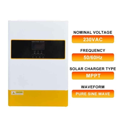 6.2KW Hybrid Solar Inverter 48V MPPT Pure Sine Wave